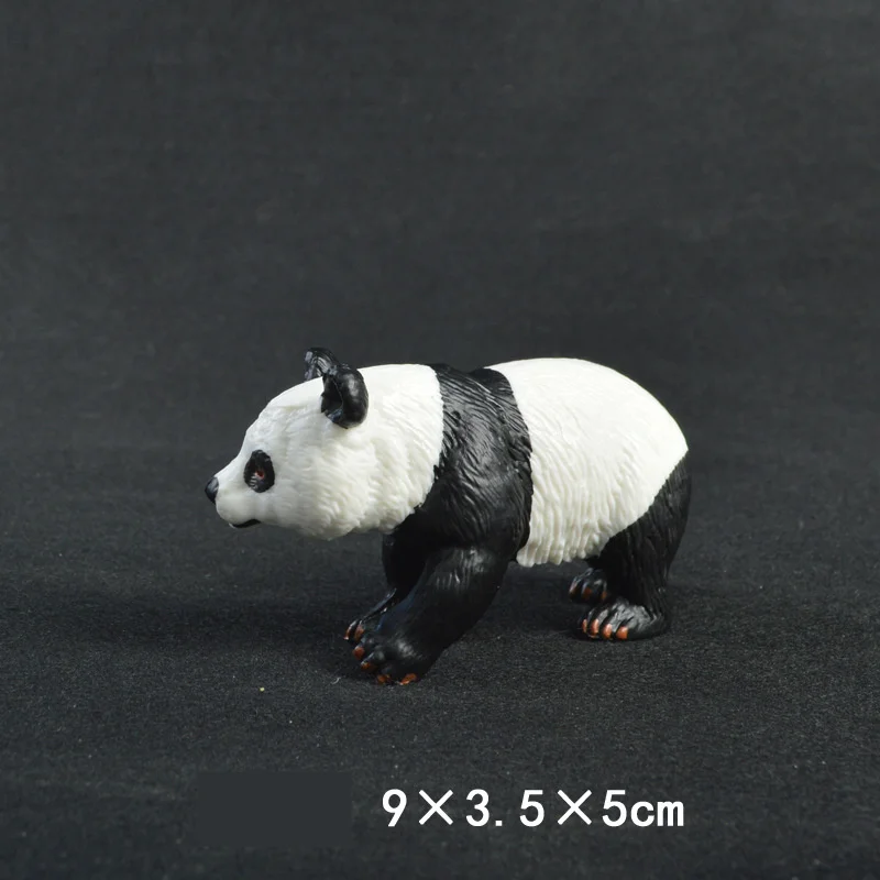 Моделирование животных модель плотная панда кенгуру верблюд верблюда джунгли