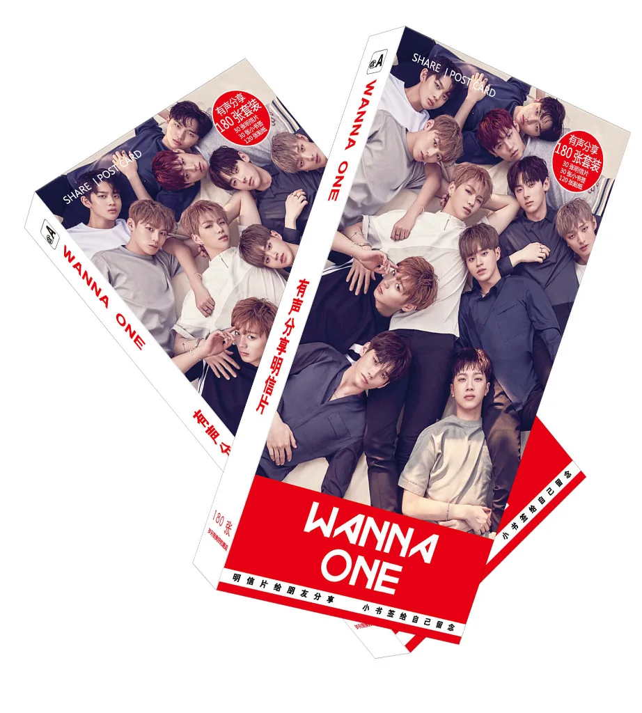 [MYKPOP] хотим ONE почтовые карты 180 шт./компл. KPOP коллекция поклонников SA18071804 | Игрушки