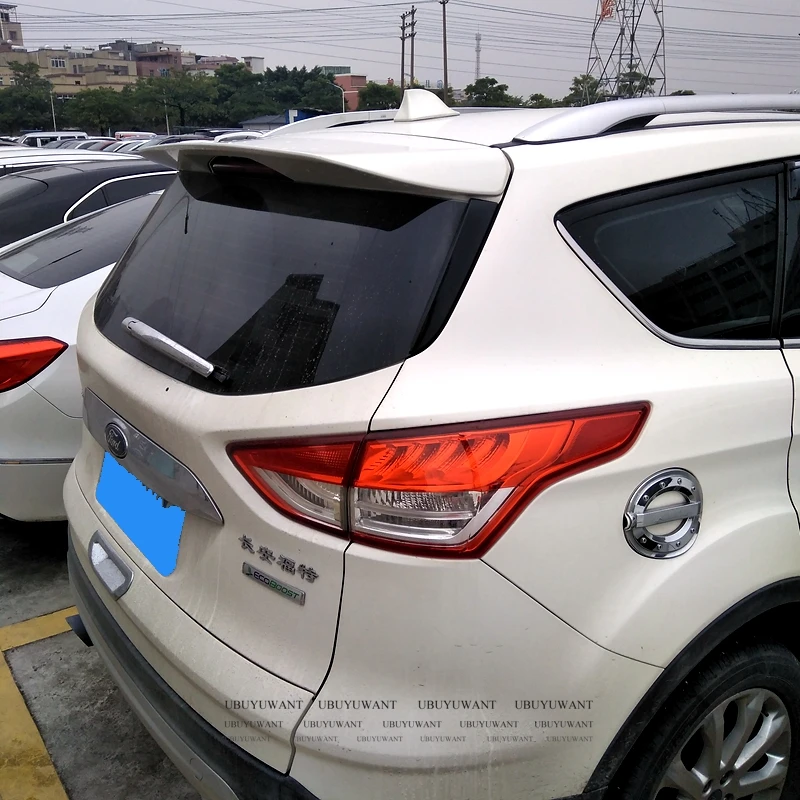 Для Ford Kuga Escape 2013 2014 2015 ABS Материал праймер цвет украшение заднего крыла автомобиля