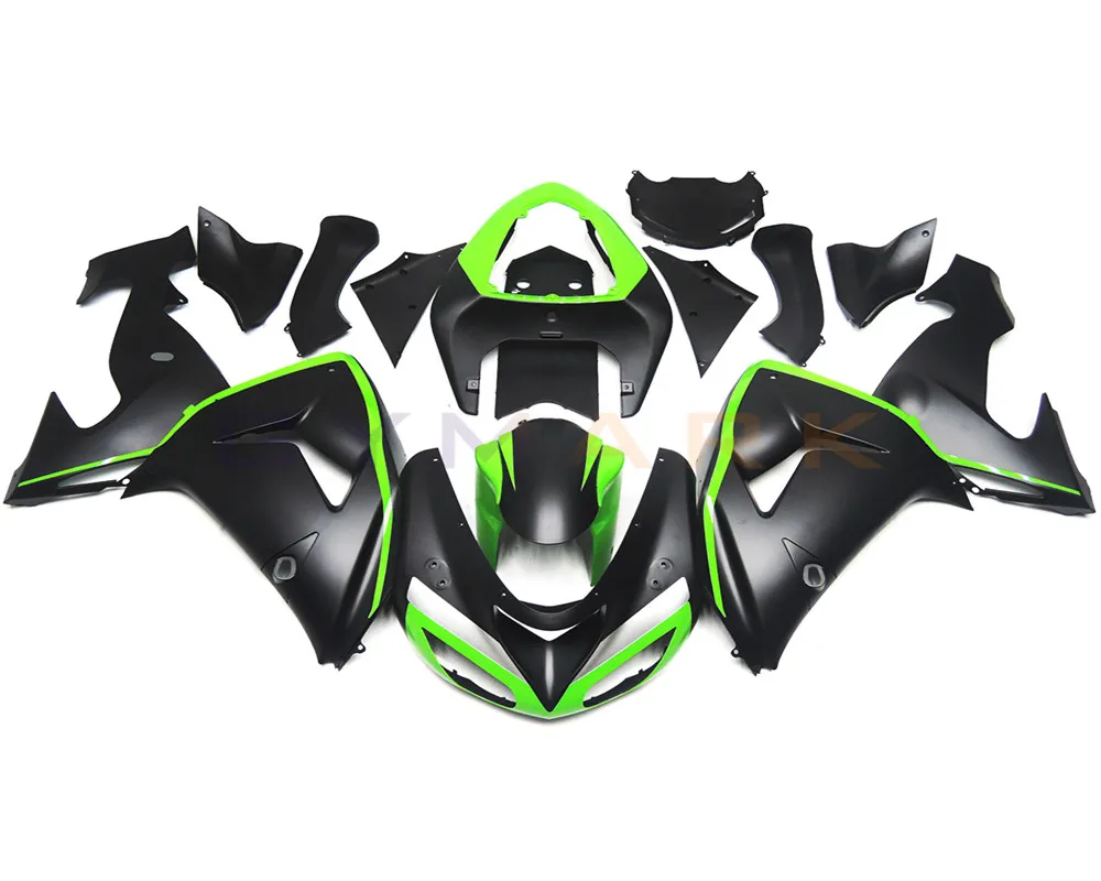 

Motorcycle ABS Injection Body Protection Fairing Kit For Kawasaki Ninja ZX10R ZX-10R 2006 2007, 10R zx-10r 06 07