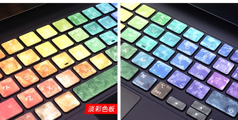 Для iPad Pro Magic Keyboard Protector Skin для 2020 11/12.9 Cover Красочная Пленка|Чехлы клавиатуры| |