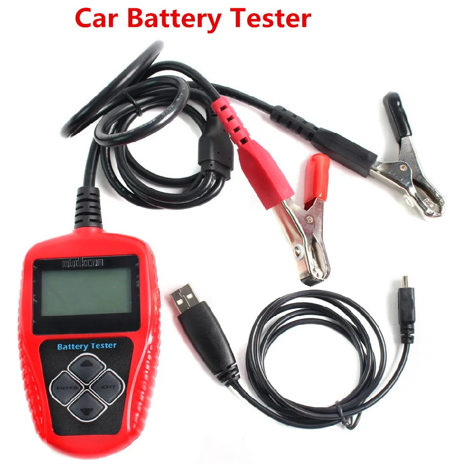 Автомобильный тестер аккумулятора 12 В Цифровой анализатор 100 2000CCA 220AH