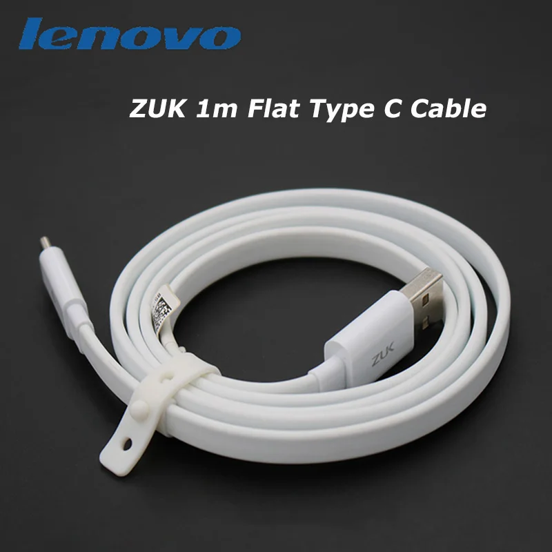 100% оригинальный и новый Зарядный Кабель Lenovo ZUK Z2 USB 3 0 Type C кабель для быстрой