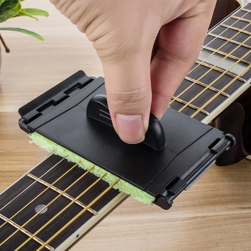 

2Pcs Electric Guitar Bass String Cleaner Instrument String Cleaning Maintenance Care Guitar String Cleaner Guitar Accessories