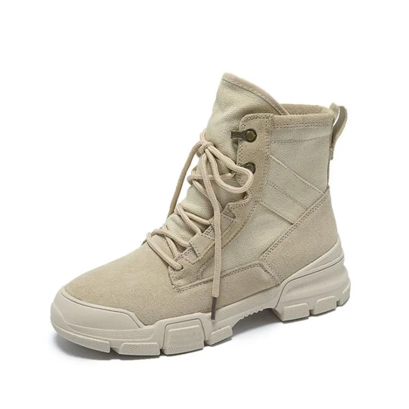 Женские уличные Ботинки Martin для пеших прогулок бархатная обувь женские дышащие