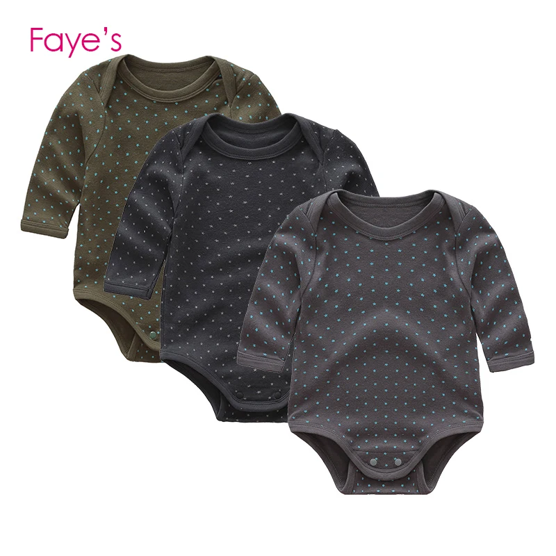 

Baby Bodysuits Newborn Baby Clothes Boys Girls Long Sleeve Onesie Infant Jumpsuits Toddler Playsuits Kids Clothes