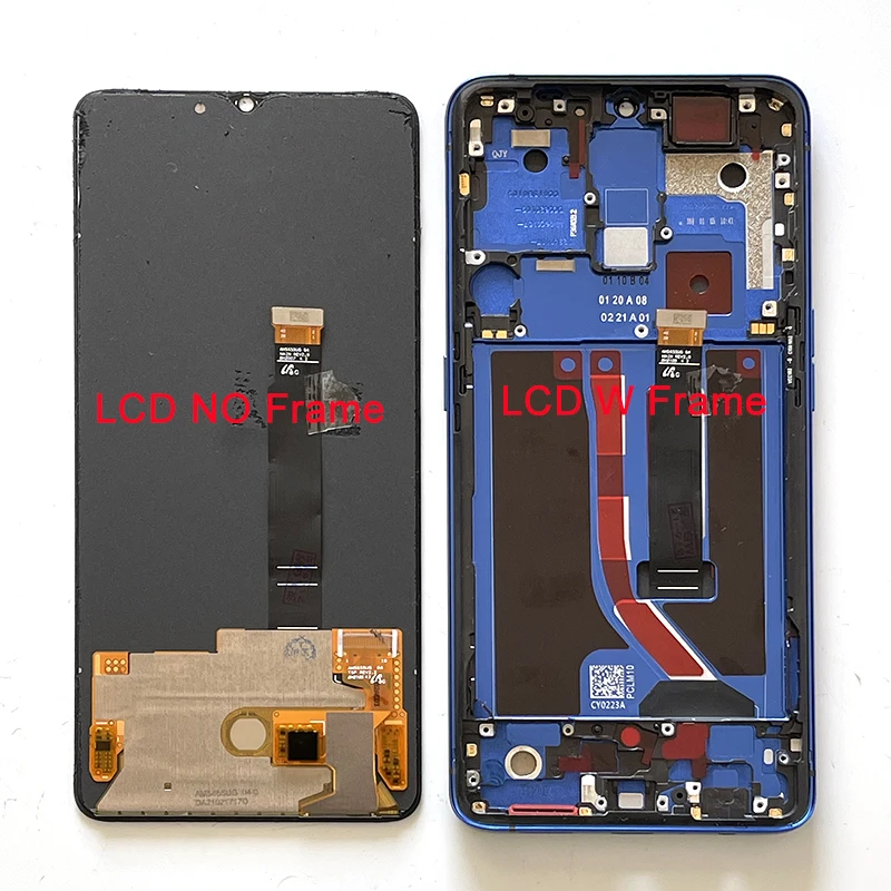 6 5 &quotSupor Amoled Оригинальный M &amp Sen для Oppo Realme X2 Pro ЖК-дисплей экран рамка + сенсорная