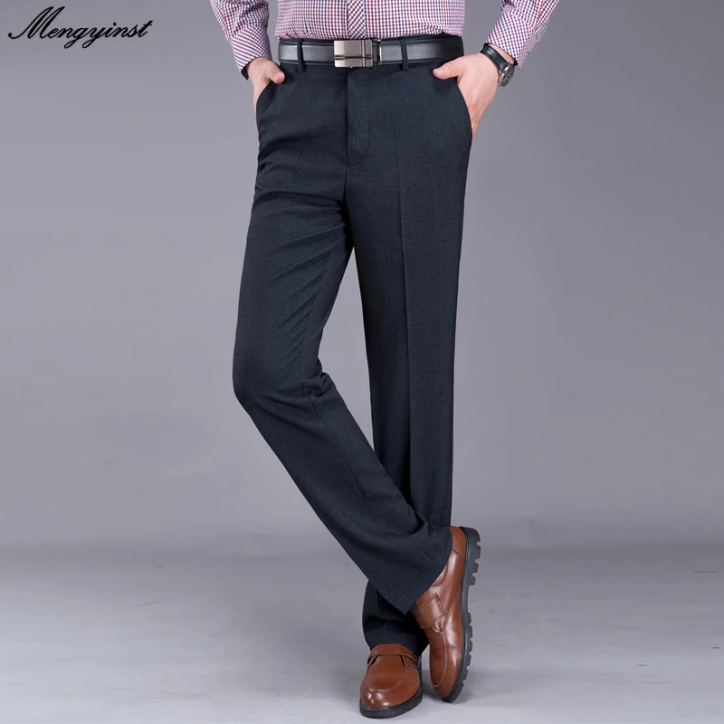 

Новинка 2022, мужской осенний деловой повседневный костюм, длинные брюки, мужская хлопковая модная Тяжелая рабочая одежда с высокой талией, б...