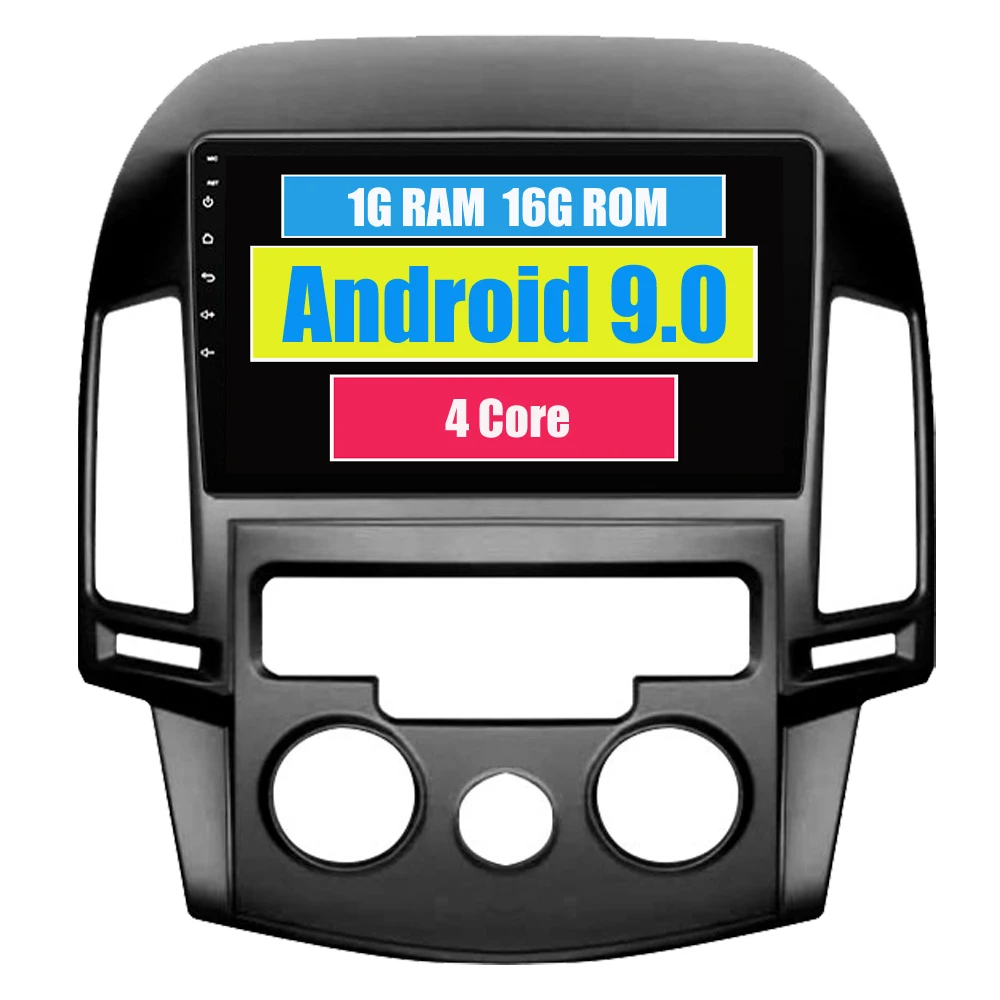 RoverOne для Hyundai I30 2006 2011 Android 9 0 2.5D IPS сенсорный экран мультимедиа Стайлинг автомобиля