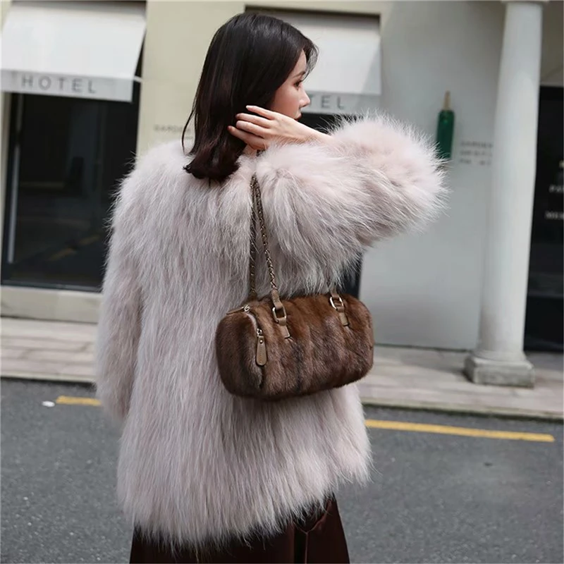 Элегантные женские сумки IANLAN из натуральной овечьей кожи винтажные через плечо