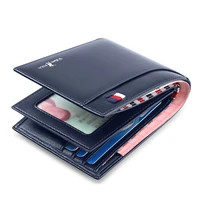 mens slim walet genuine leather mini puse casual design bifold wallet fashion brand sort small pouch gift pl181342