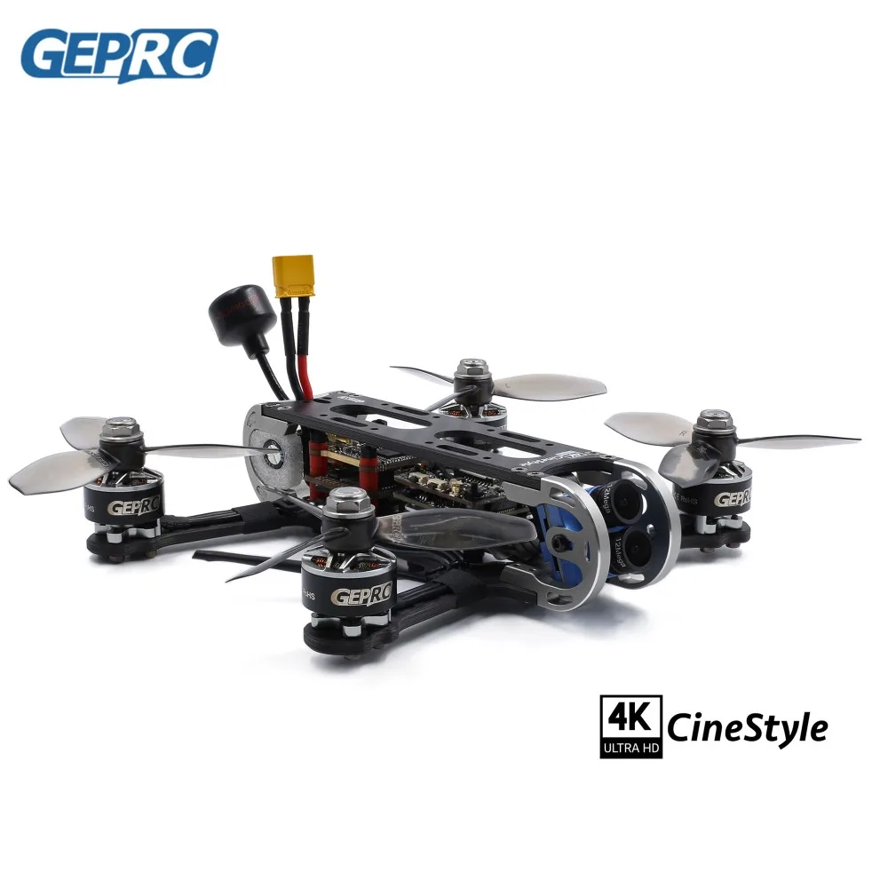 GEPRC cinstyle 4K V2 F7 двойной гироскоп Контроллер полета 35A ESC 1507 3600KV бесщеточный двигатель для RC DIY FPV гоночный Дрон
