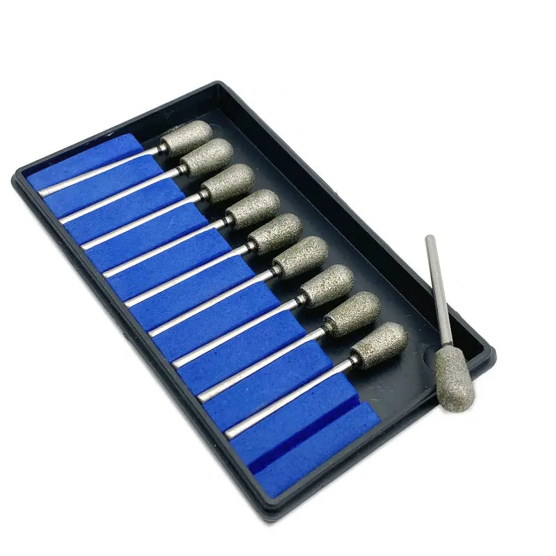 Алмазная зубная шлифовальная полировка 10 шт./компл.|Стомотологические сверла и