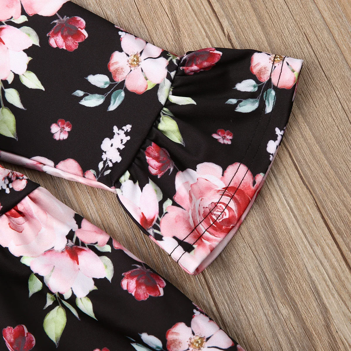 Малыш Платья для маленьких девочек платье с длинным рукавом красным платьем