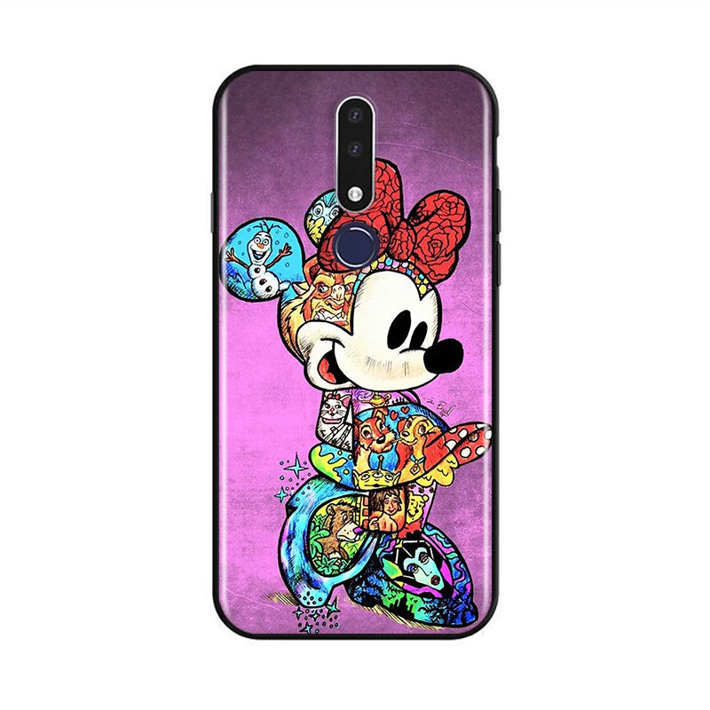 

Disney Mickey Mouse Cartoon for OPPO F17 F15 F11 F9 F7 F5 K5 K3 K1 R17 RX17 R15X R15 R9S Pro Neo Black Phone Case