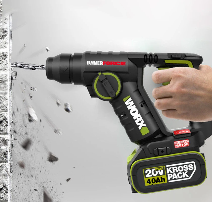 Электроинструменты WORX WU380s промышленный электрический молоток
