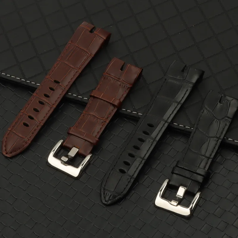 Роскошный брендовый ремешок для часов из натуральной кожи 25 мм Roger Dubuis серии EXCALIBUR