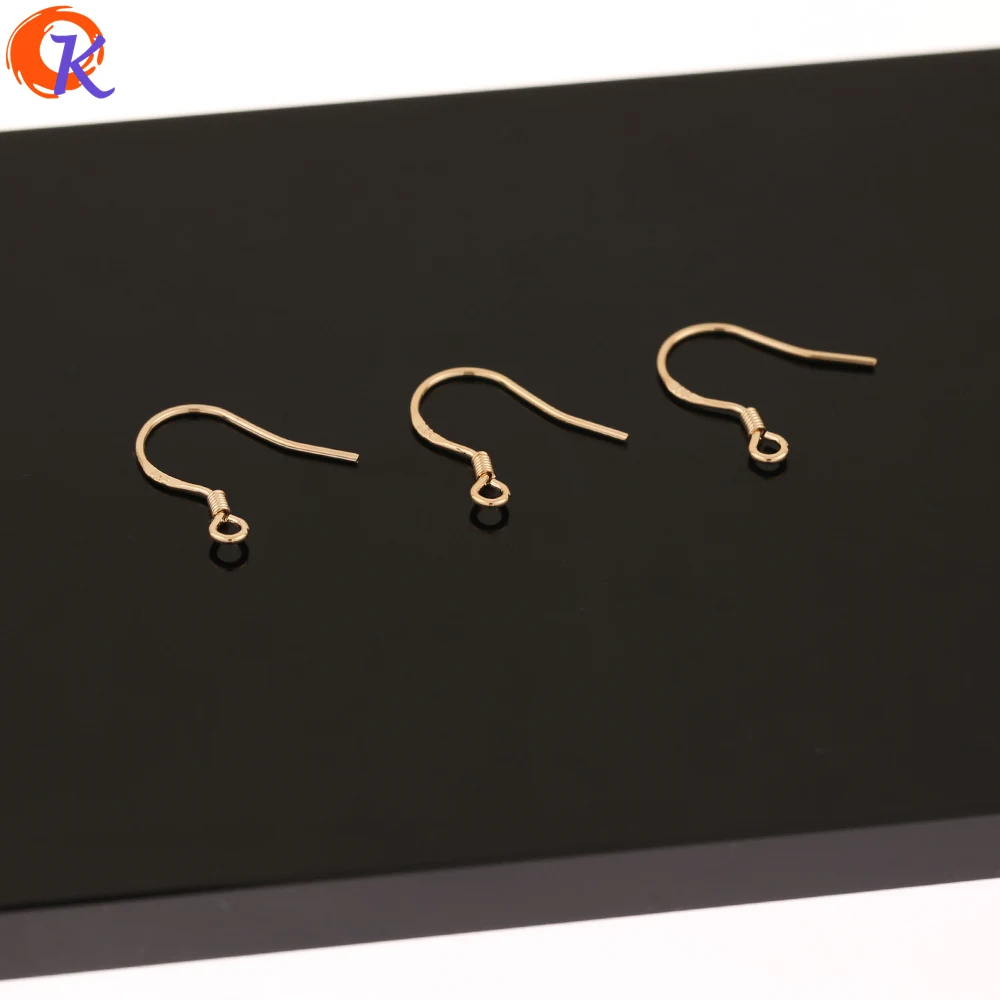 

Cordial Design 200Pcs 15*16MM Jewelry Accessories/DIY/Earrings Hooks/Genuine Gold Plating/Hand Made/Jewelry Findings Component