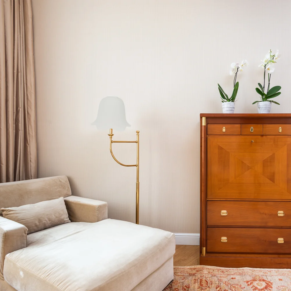 

2pcs Glass Craft Hanging Lamp Shades Decorative Glass Hanging Lampshade Decors