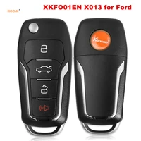 riooak xhorse xkfo01en x013 series universal remote key fob 4 button for ford type locksmith tools