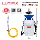 LUTIFIX 5L Пневматический трансмиссионный масляный насос Высокоскоростной масляный инжектор Заполнение автомобильной автоматической коробки передач Трансмиссионное масло ATF