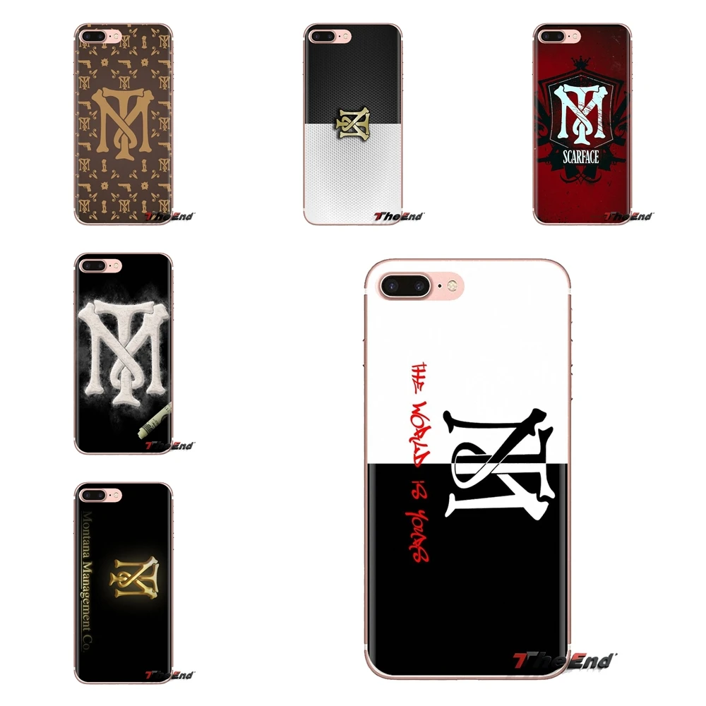 Scarface Тони Монтана логотип Чехол для телефона с Корпус htc один U11 U12 X9 M7 M8 A9 M9 M10 E9 Plus