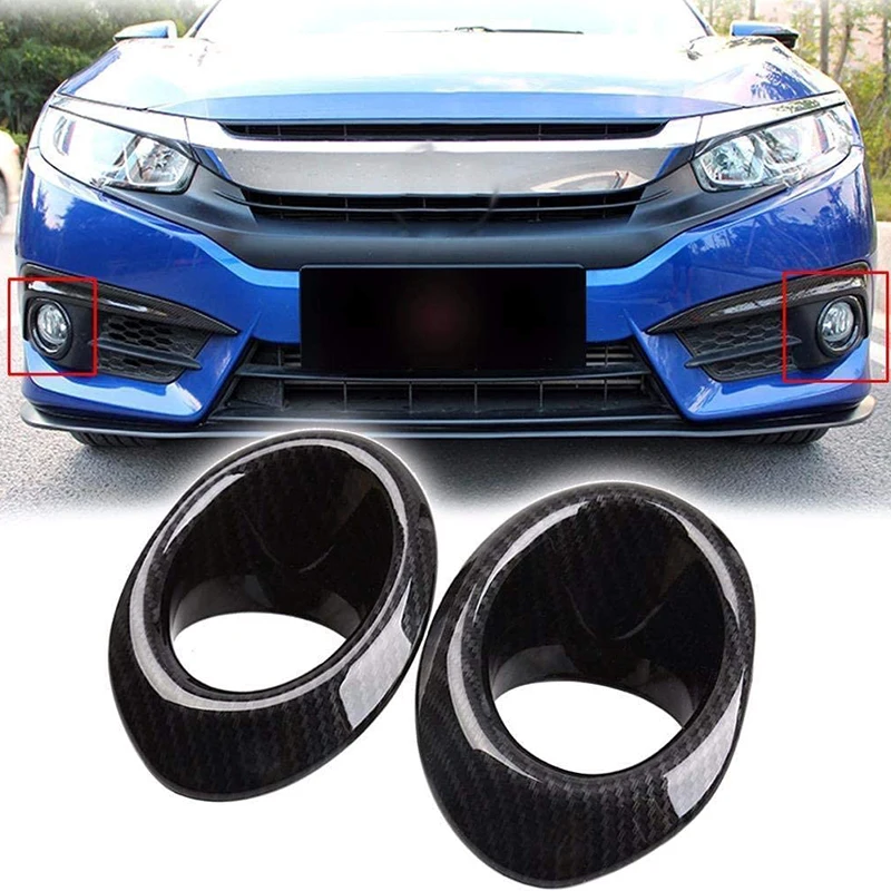 Окрашенный противотуманный светильник накладка панели перекрытия для Honda Civic 10Th