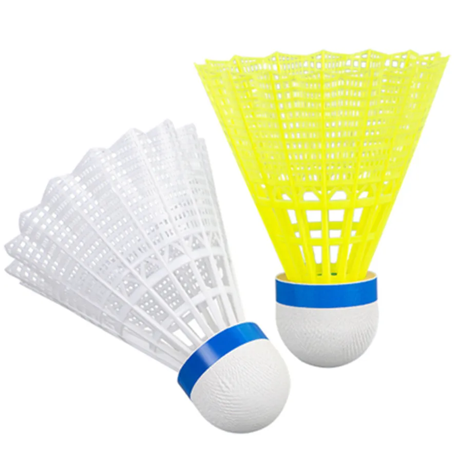 

High quality Badminton Nylon Rubber Training Ball Burable Windproof Balls 6PCS/Lot N6