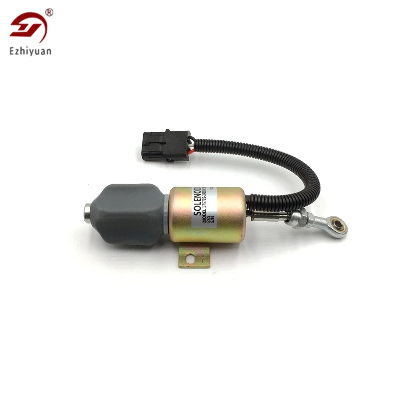 Ezhiyuan 1757ES 12E8UC3B1S2 24E8UC3B1S2 12 В 24 соленоид отключения топливного двигателя|Детали