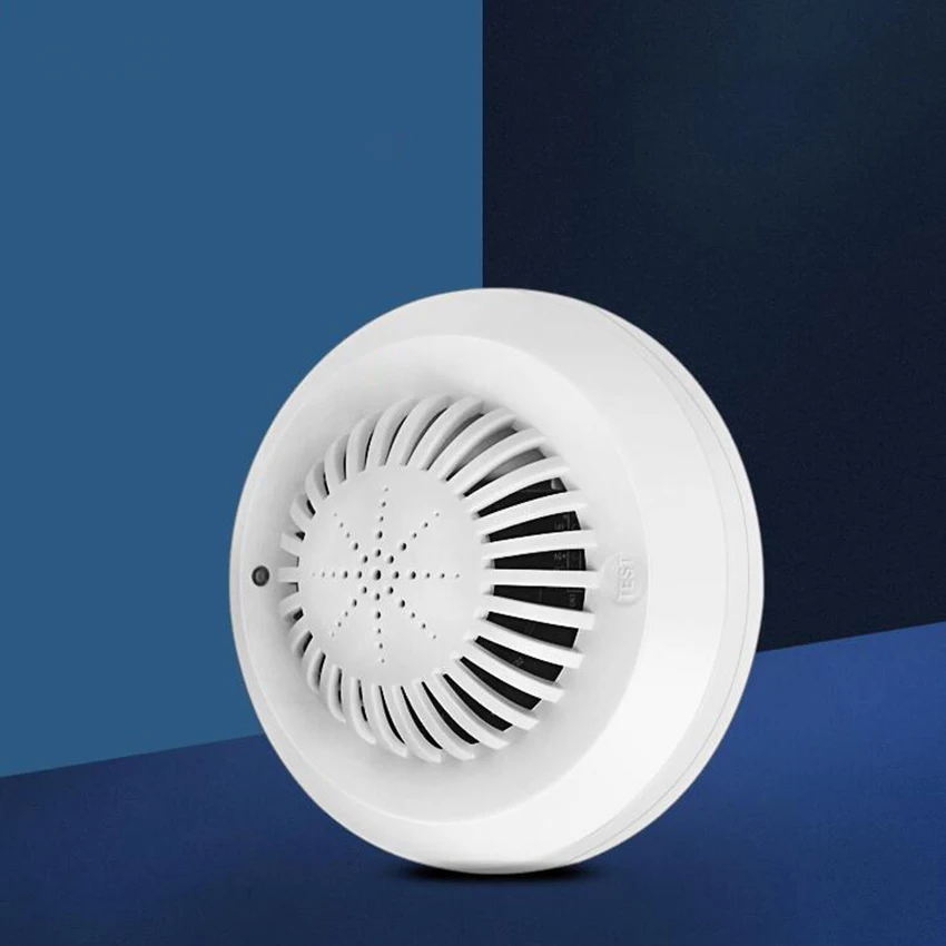 

Voice Type Wireless Fire Detection Sensor Independent Smoke Detector, Low-Power Voice Prompt, Fire Alarm System for Home