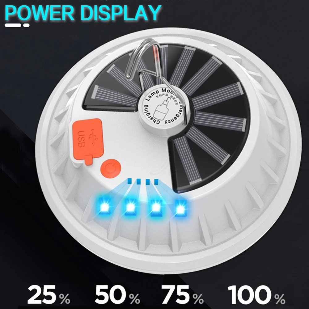 Переносной уличный фонарь для кемпинга с дистанционным управлением и