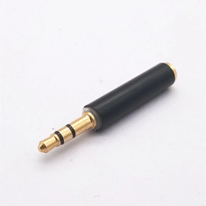 

Tool Parts All copper 3.5mm 3 section to 4 section mobile headset adapter 3.5 male to female audio extension conversion head