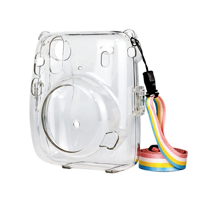 

for Fujifilm Instax Mini 11 Camera Accessory Artist Oil Paint PU Leather Instant Camera Shoulder Bag Protector Cover Case