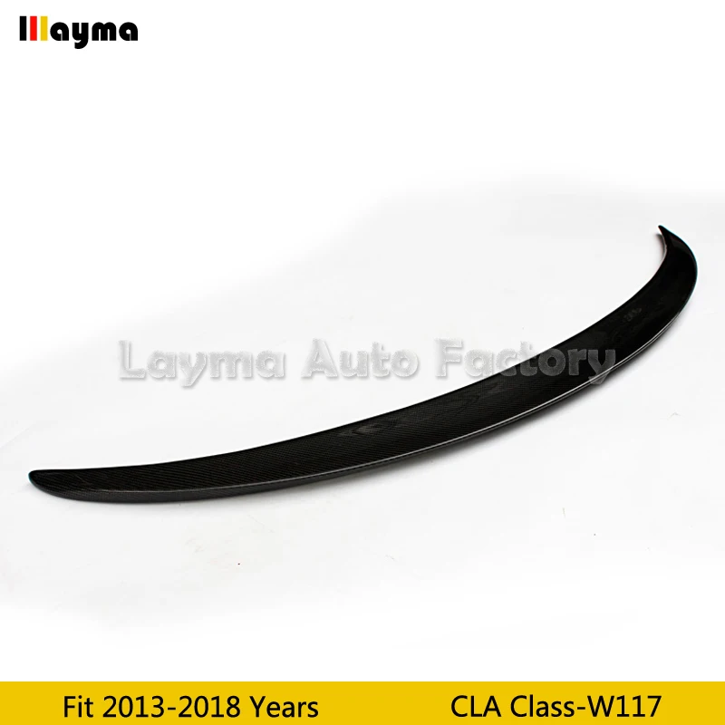 Спойлер для заднего багажника из углеродного волокна в стиле AMG Benz CLA A180 A200 A250 W117