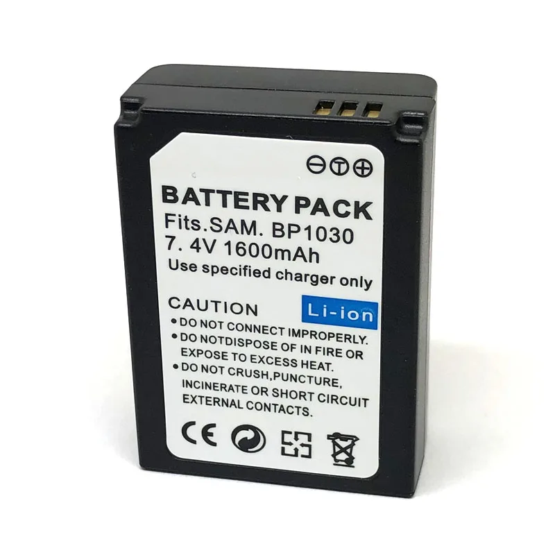 

BP-1030 IA ED BP1030 IA-BP1030 BP1130 BP-1130 Battery For Samsung NX200 NX200RS NX210 NX2000 NX300 NX300M NX1000 NX1100 NX500