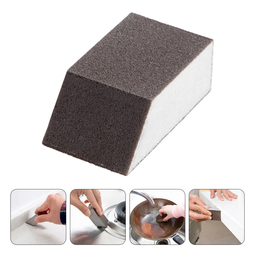 

10pcs Sanding Sponge Pan Sanding Blocks Kitchen Decontamination Cleaning Brush