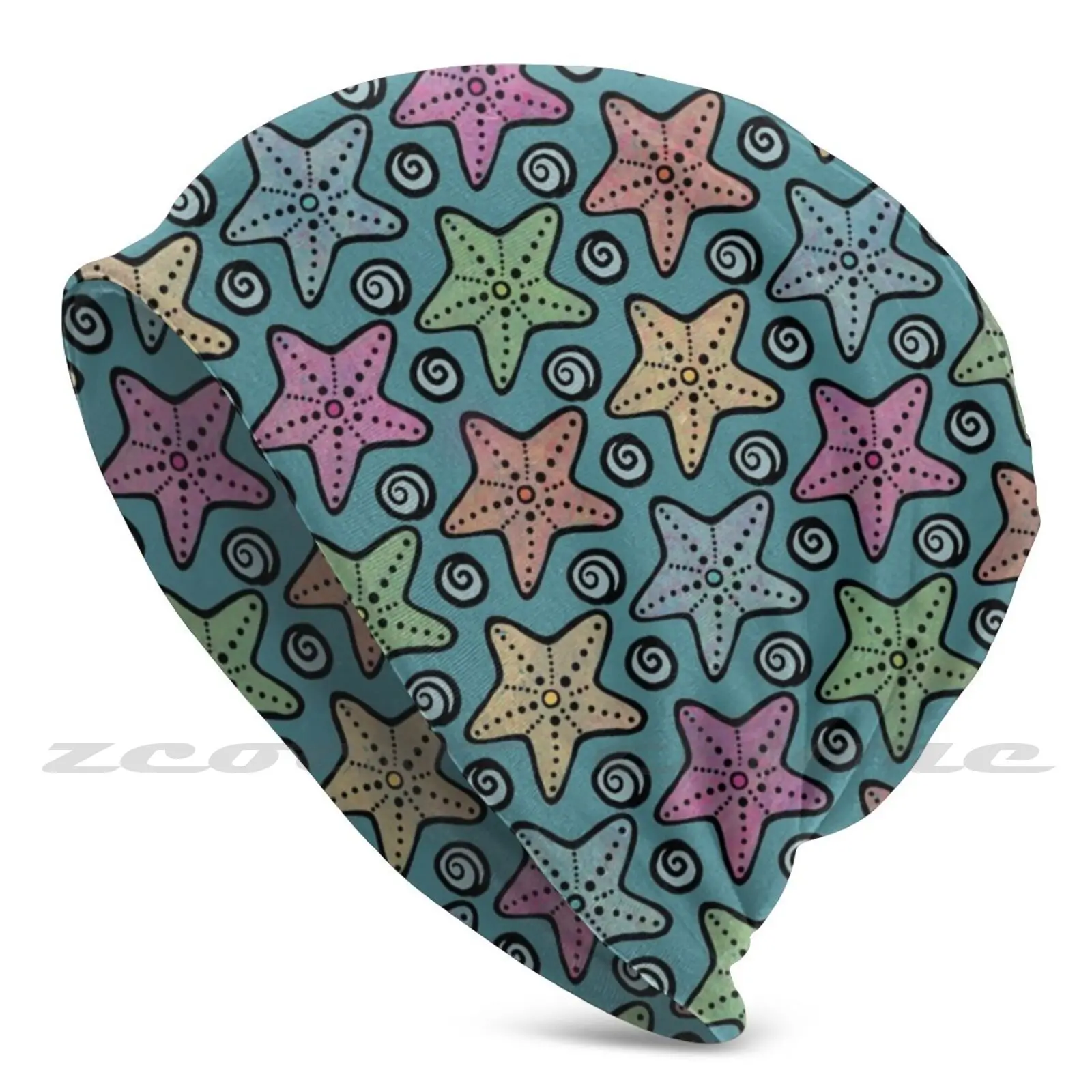 

A Galaxy Of Seastars Adult Kids Knit Hat Hedging Cap Outdoor Sports Breathable Miranda Roberts Mirandaroberts Miranda Roberts