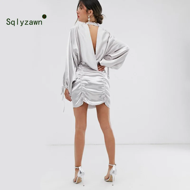 Женские туфли с высоким плотно облегающим шею воротником длинными пушистыми