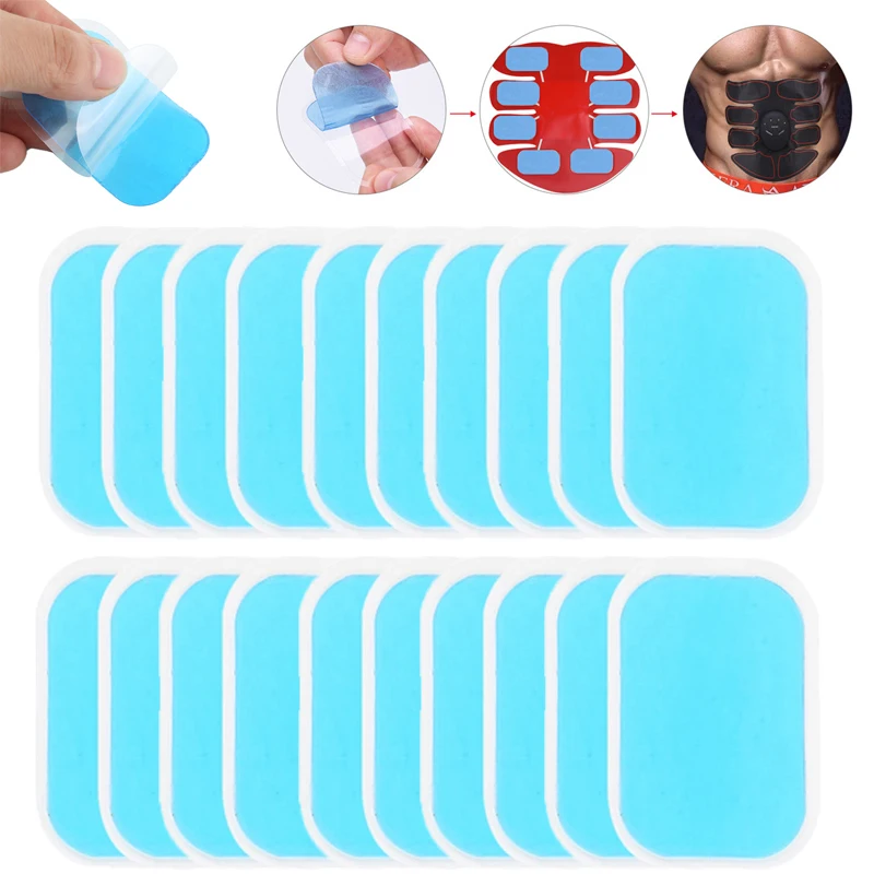 Гелевые подушечки для EMS пресса ABS аксессуары тренер Вес потери хип стимулятор