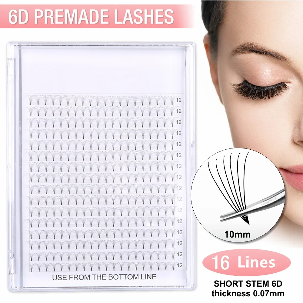 Большие лотки 16 линий Лучшие предустановленные объемные вентиляторы 6D Лашки