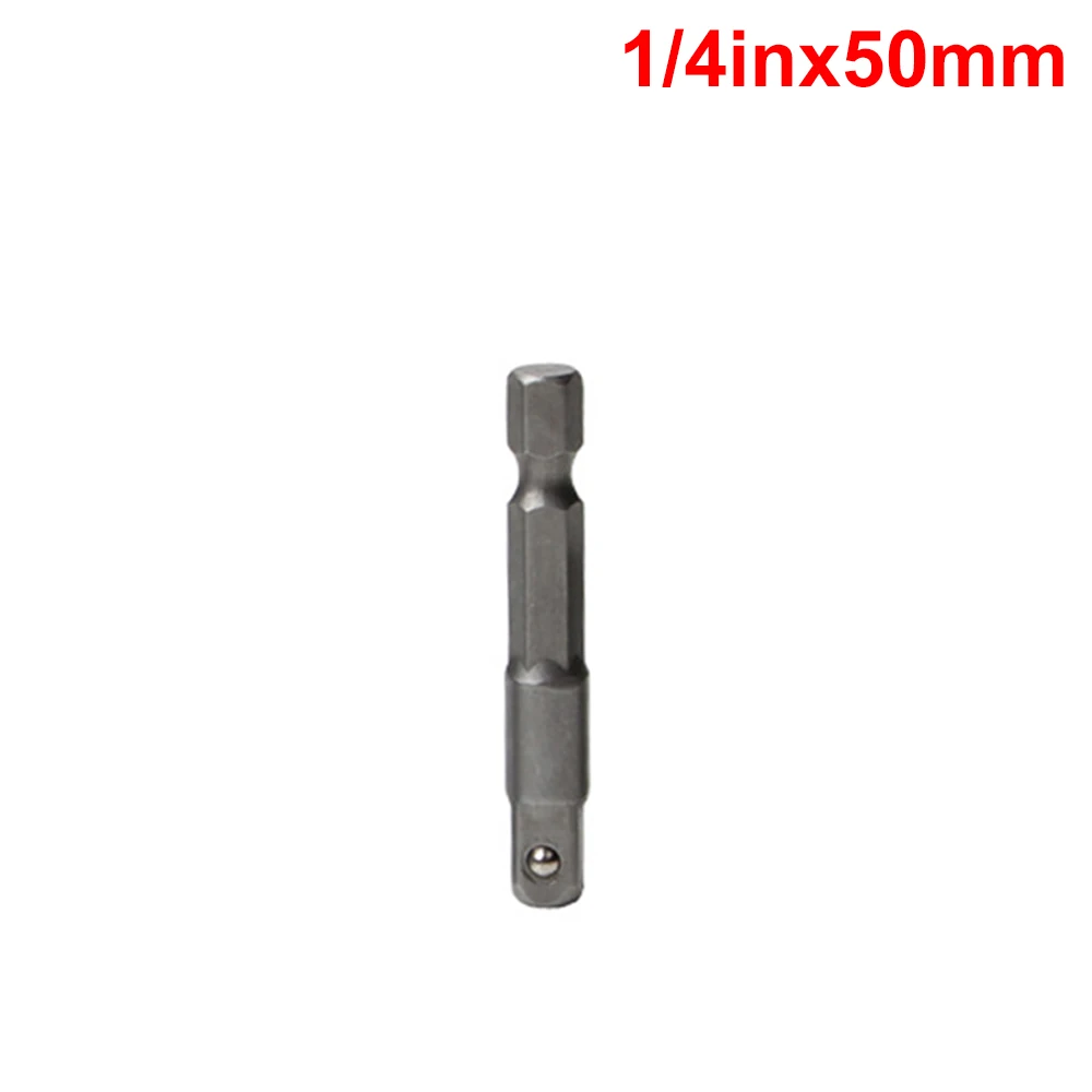 1pcs type 1 3 гнездо для ПК Удлинительный наконечник адаптер Набор шестигранный хвостовик гаечный ключ приводная силовая головка для дрели адаптер отвертки насадки 1/4 3/8 1/2 переходник для головок - Цвет: 1pcs type 1