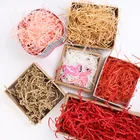 30 г разноцветная травяная бумага, шелухи, рафия, измельченные салфетки, измельченные конфетти для корзины, наполнение, декор для свадебной вечеринки