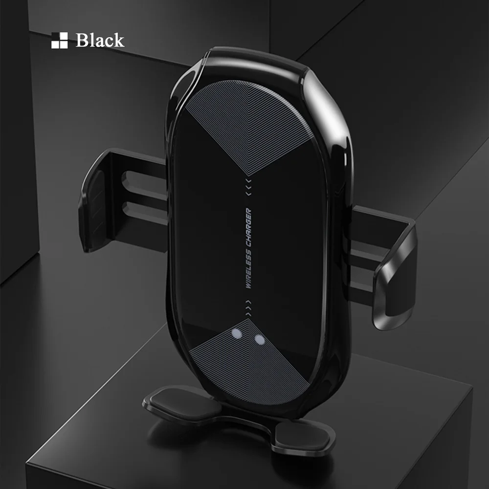 Автомобильный держатель для телефона 10 Вт Беспроводное зарядное устройство