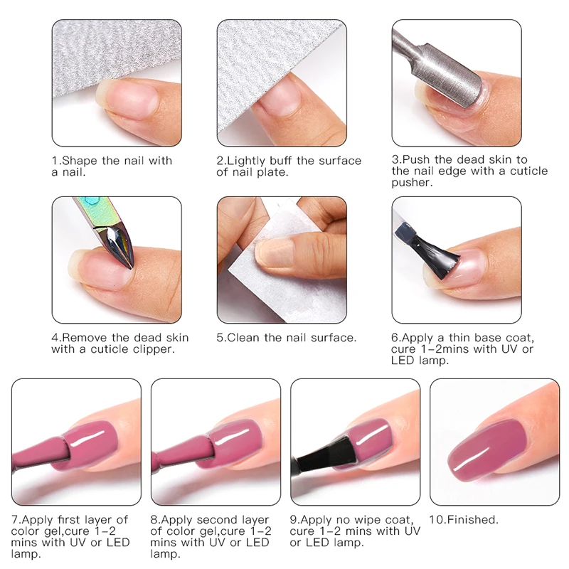 

Autumn Winter Pure Glitter Color Soak Off Color Gel Polish Semi Permanent UV Led Gel Varnish Base Top Coat Nail Art Gel Polish