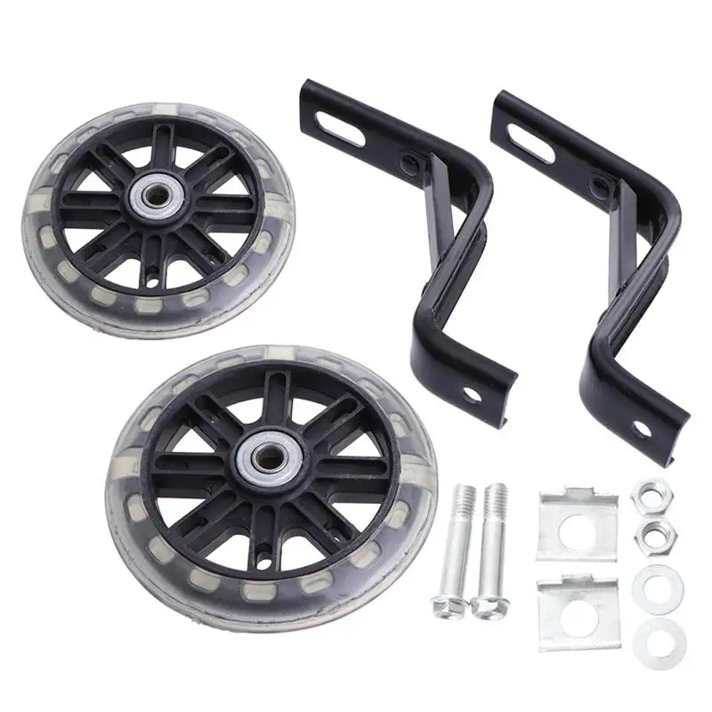 2 шт. светильник мигающий немой ребёнка Ройяла Вспомогательные колеса Аксессуары