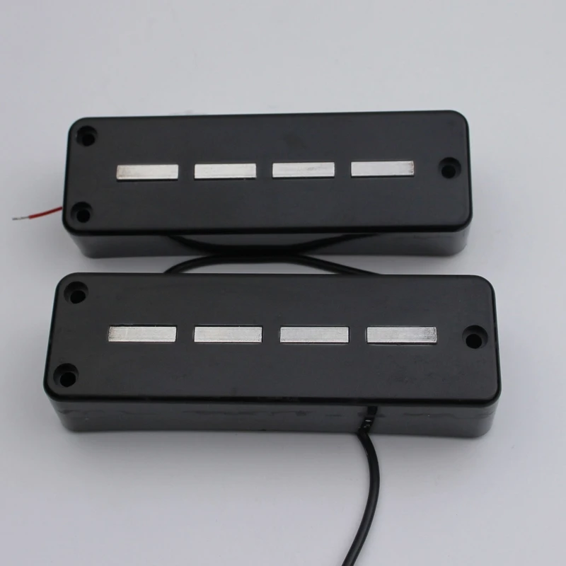 1 Набор из 4 бас Керамика звукосниматель мостовой + шеи черного цвета | Спорт и