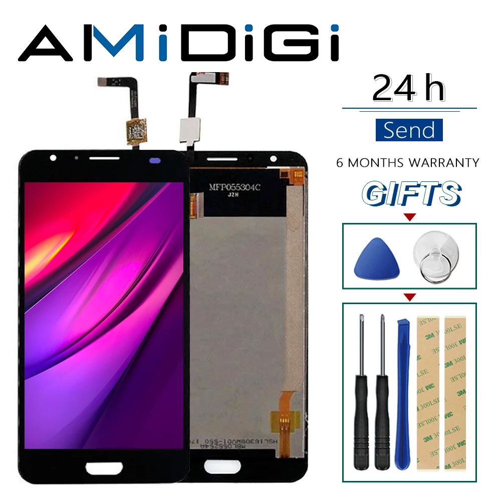 ЖК дисплей для Ulefone Power 2 100% оригинал + TP кодирующий преобразователь сенсорного