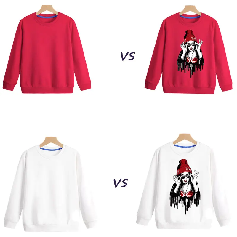 

New Cool Sexy Lady Iron-on Thermo Adhesive Patches DIY Heat Transfer Vinyl Thermo-Sticker Ironing Patches For Clothing Appliques