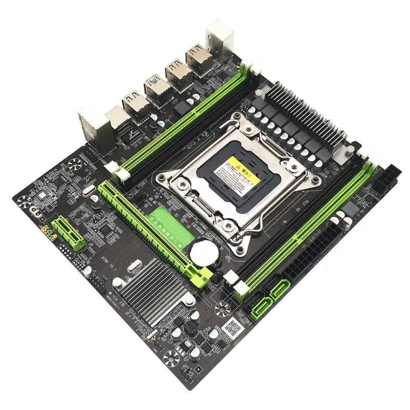 X79H 8 ядерный LGA 2011 игровая материнская плата 4xDDR3 DIMM Настольная компьютерная материнская плата