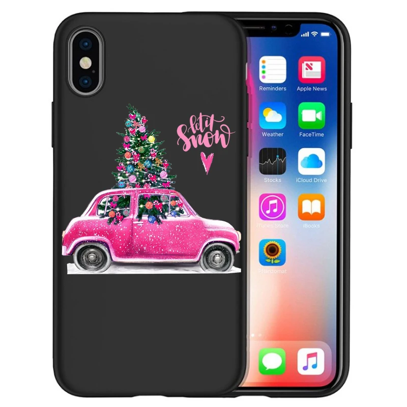 13 Для iphone 11 Pro Max Рождественская Елка роскошный модный чехол для девушек для iphone 8 7 X XS Max XR 6 7 8 Plus 5s SE чехол Etui - Цвет: 13